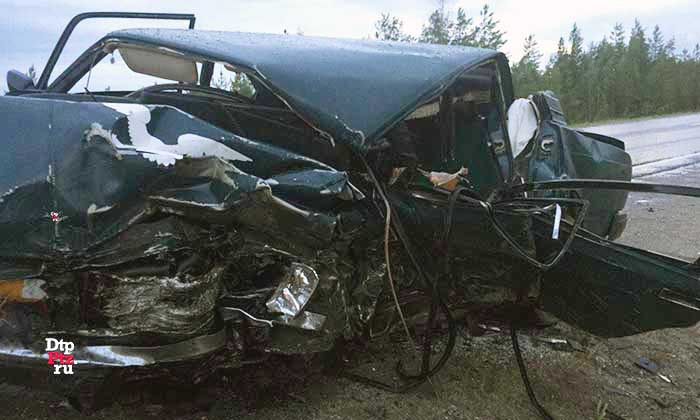 Повреждённый автомобиль «ВАЗ – 2107»